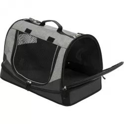 Transportní taška-pelíšek HOLLY 50x30x30 cm nylon,černo/šedá TRIXIE