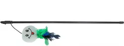 Udice s plyšovou hračkou SMAJLÍK s peřím 50 cm TRIXIE