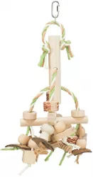 Natural Living - barevná dřevěná závěsná hračka 31 cm TRIXIE