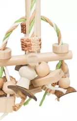 Natural Living - barevná dřevěná závěsná hračka 31 cm TRIXIE