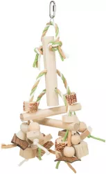 Natural Living - barevná dřevěná závěsná hračka 31 cm TRIXIE