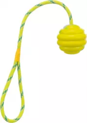 Vrhací vlnitý míč na šňůře 6cm/30cm TRIXIE Vrhací vlnitý míč na šňůře 6cm/30cm TRIXIE