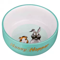 Keramická miska Honey-Hopper pro morče, králíka 250ml/11cm TRIXIE