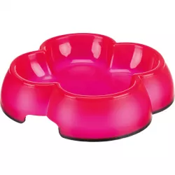Plastová miska čtyřlístek s gumou, 0,25 l/14 cm TRIXIE