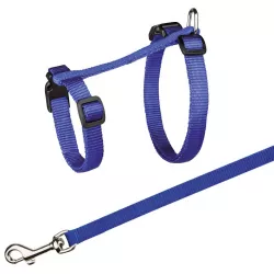 Postroj nylon. pro kočku s vodítkem XL, 34-57 cm/13mm, 1,20m TRIXIE