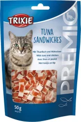 PREMIO Tuna Sandwiches 50 g - s tuňákem a kuřecím masem TRIXIE