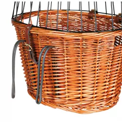 Přepravní koš na kolo s drátěnou kabinou 44x48x33cm, bez polštáře (max. 5 kg) TRIXIE