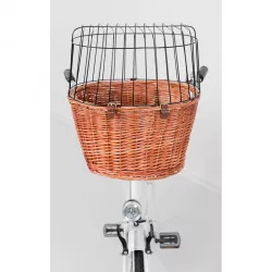 Přepravní koš na kolo s drátěnou kabinou 44x48x33cm, bez polštáře (max. 5 kg) TRIXIE