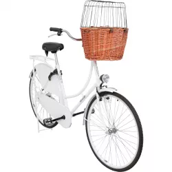 Přepravní koš na kolo s drátěnou kabinou 44x48x33cm, bez polštáře (max. 5 kg) TRIXIE
