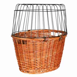 Přepravní koš na kolo s drátěnou kabinou 44x48x33cm, bez polštáře (max. 5 kg) TRIXIE