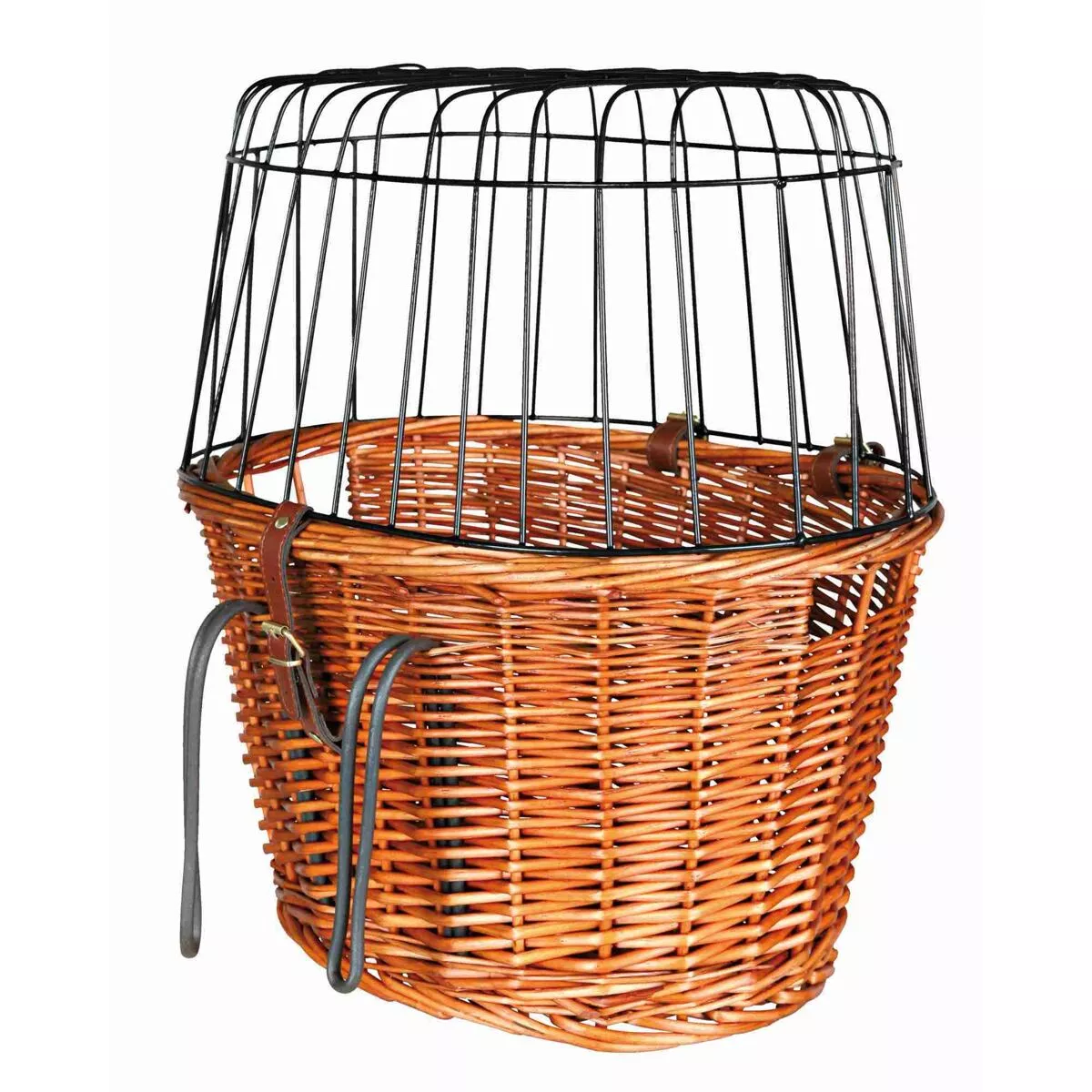 Přepravní koš na kolo s drátěnou kabinou 44x48x33cm, bez polštáře (max. 5 kg) TRIXIE