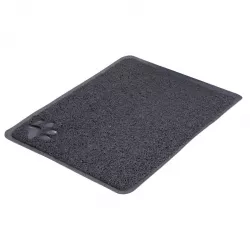 PVC předložka s tlapkou, šedá k WC 40 x 60 cm TRIXIE