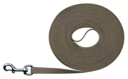 Easy Life trekové vodítko PVC 15,00 m/17 mm taupe-šedé TRIXIE