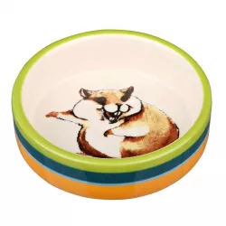 Keramická miska s motivem křečka 80 ml/ 8 cm TRIXIE