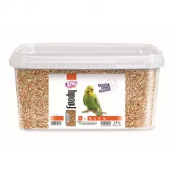 LOLO BASIC kompletní krmivo pro andulky 3L/2,4kg kyblík LOLO BASIC kompletní krmivo pro andulky 3L/2,4kg kyblík