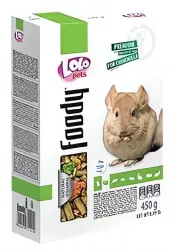 LOLO BASIC kompletní krmivo pro činčily 450 g krabička