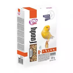 LOLO BASIC kompletní krmivo pro kanáry 500 g krabička LOLO BASIC kompletní krmivo pro kanáry 500 g krabička