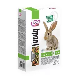 LOLO BASIC kompletní krmivo pro králíky 500 g krabička LOLO BASIC kompletní krmivo pro králíky 500 g krabička