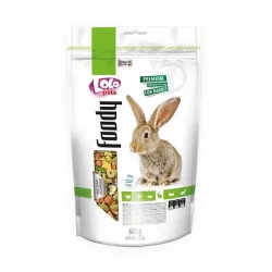 LOLO BASIC kompletní krmivo pro králíky 600 g Doypack LOLO BASIC kompletní krmivo pro králíky 600 g Doypack