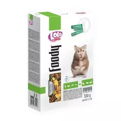 LOLO BASIC kompletní krmivo pro křečky 500 g krabička