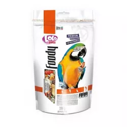 LOLO BASIC kompletní krmivo pro velké papoušky 350 g Doypack LOLO BASIC kompletní krmivo pro velké papoušky 350 g Doypack