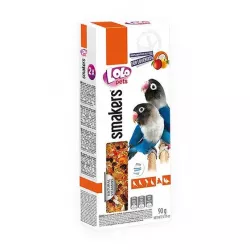 LOLO SMAKERS 2 klasy ovocné pro agapornisy 90 g LOLO SMAKERS 2 klasy ovocné pro agapornisy 90 g