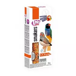 LOLO SMAKERS 2 klasy ovocné pro zebřičky 60 g LOLO SMAKERS 2 klasy ovocné pro zebřičky 60 g