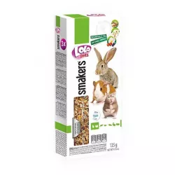LOLO SMAKERS 3v1 klasy MIX příchutí pro hlodavce 135 g LOLO SMAKERS 3v1 klasy MIX příchutí pro hlodavce 135 g