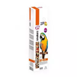 LOLO SMAKERS MEGA 2 klasy ovocné pro velké papoušky 450g