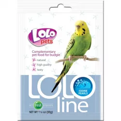LOLOLINE perličky s jódem pro andulky 20 g LOLOLINE perličky s jódem pro andulky 20 g