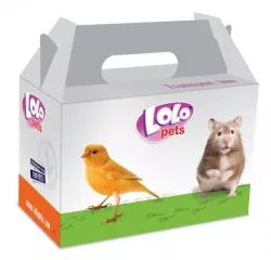 LOLOPets kartonová krabička na transport velká 27x13x13 cm