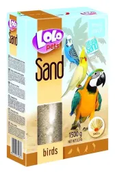 LOLOpets písek s mušlemi pro ptáky 1500 g