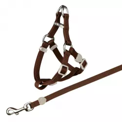 Nylonový postroj s vodítkem pro kočku 26-37cm/10mm, 1,20m TRIXIE Nylonový postroj s vodítkem pro kočku 26-37cm/10mm, 1,20m TRIXIE