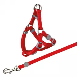 Nylonový postroj s vodítkem pro kočku 26-37cm/10mm, 1,20m TRIXIE Nylonový postroj s vodítkem pro kočku 26-37cm/10mm, 1,20m TRIXIE