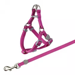 Nylonový postroj s vodítkem pro kočku 26-37cm/10mm, 1,20m TRIXIE Nylonový postroj s vodítkem pro kočku 26-37cm/10mm, 1,20m TRIXIE