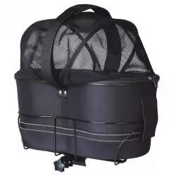 Přepravka na zadní nosič kola pro psa,kryt síťovina 48x29x42 TRIXIE