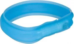 USB svítící obojek PLOCHÝ L-XL 70cm/30 mm modrý TRIXIE USB svítící obojek PLOCHÝ L-XL 70cm/30 mm modrý TRIXIE