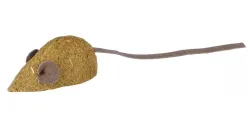 Catnipová myš bez rolničky 5 cm (2ks)