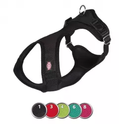 TRIXIE Soft postroj, jemný, vypolstrovaný XXS-XS 25-35cm / 15mm - červený TRIXIE Soft postroj, jemný, vypolstrovaný XXS-XS 25-35cm / 15mm - červený
