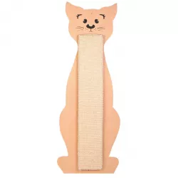 Škrabadlo tvar kočka přírodní/béžový 21 x 58 cm TRIXIE