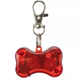 Svítící přívěsek červená kost pro psy 4,5 x 3 cm TRIXIE