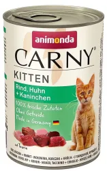 ANIMONDA konzerva CARNY Kitten - hovězí, kuře, králík 400g ANIMONDA konzerva CARNY Kitten - hovězí, kuře, králík 400g