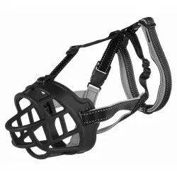 FLEX náhubek M-L: 35 cm / hlava max.30 cm, guma/nylon/neopren, černá TRIXIE