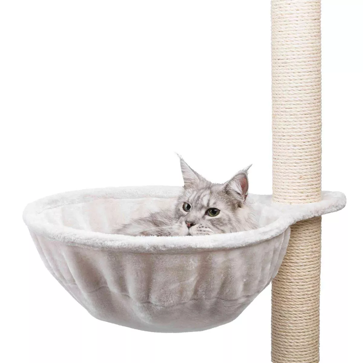 Náhradní odpočívadlo, plyšové lehátko XXL 45 cm max do 9 kg, světle šedé TRIXIE
