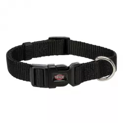 Obojek PREMIUM 30-45 cm/15 mm (S-M), - černý TRIXIE