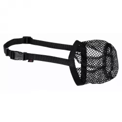 Ochranný náhubek polyester síťka XL černý, 36 cm/22-56 cm TRIXIE