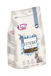 EXTRIMO kompletní krmivo pro králíky v sáčku se zipem 750 g LOLO
