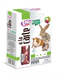 LOLO Diners plátky červené řepy pro hlodavce 40 g