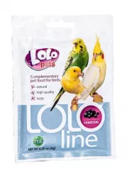 LOLOLINE CHARCOAL - dřevěné uhlí pro ptáky 10 g