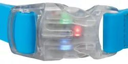 Neonové vodítko se svítící karabinou S-L 1,2-1,8m/25mm růžov TRIXIE